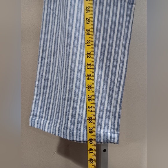 Happily Grey Women's (Size S) Gray-Blue Stripe Pajama Pants (NWT) - Picture 11 of 14